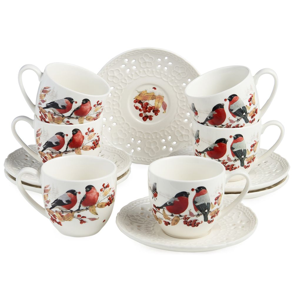 НАБОР ЧАЙНЫЙ LEFARD "FOREST TALE" НА 6 ПЕР. 12 ПР. 250 МЛ (КОР=6НАБ.)