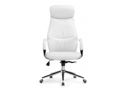 Офисное кресло Woodville Modus white, ножки хром