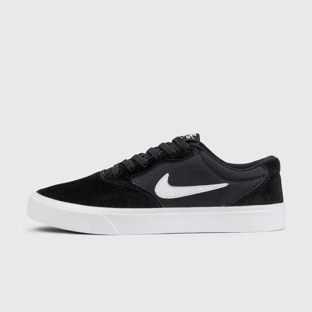 Кеды Nike SB Chron Suede Black White Wmns