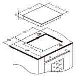 Индукционная панель Kuchenchef	KHI601