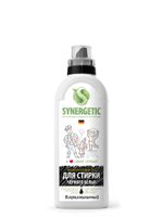 СРЕДСТВО ДЛЯ СТИРКИ ЧЕРНОГО БЕЛЬЯ 0,75 Л (1/12) "СИНЕРГЕТИК"---