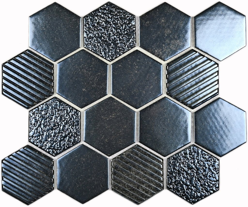 Мозаика стеклянная Saba Iron/Саба железо (73х73) 264х304х6 мм