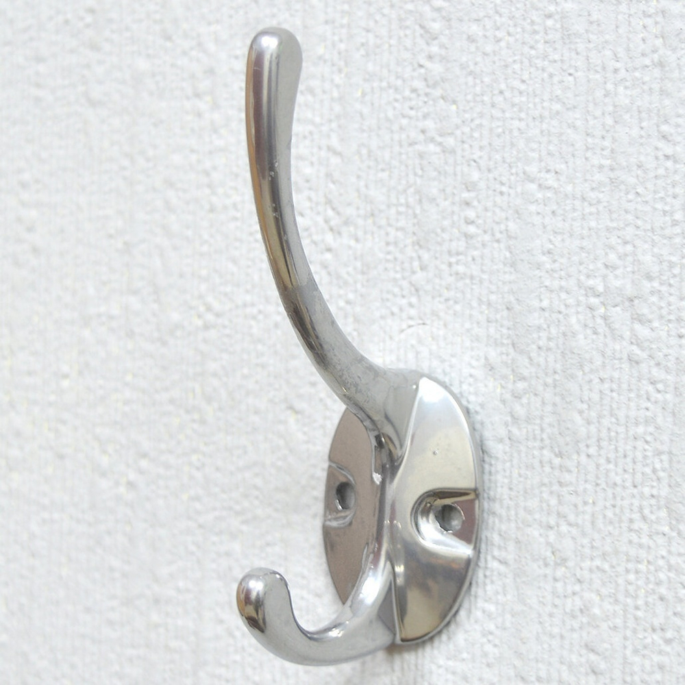 Крючок-вешалка №24 хром эффект Кунгур