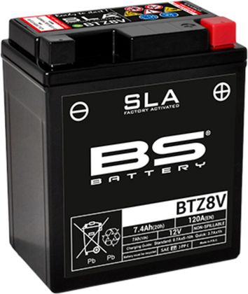 Аккумулятор BS-Battery BTZ8V (YTZ8V), 300890