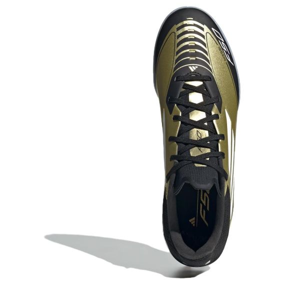 Футбольные бутсы Adidas F50 League Низкие Черные/золотые Унисекс