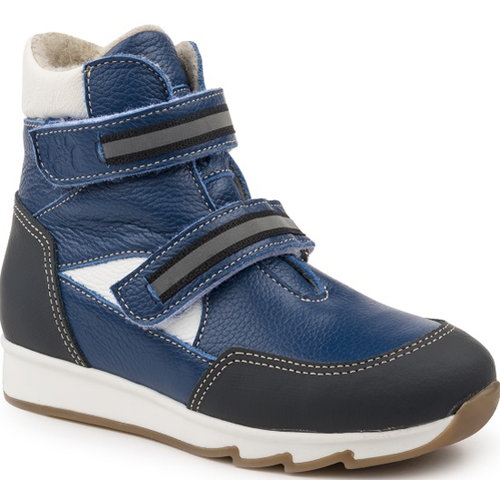 Ботинки детские 23012 кожа, НЬЮ-ЙОРК синий (Размер: 48)