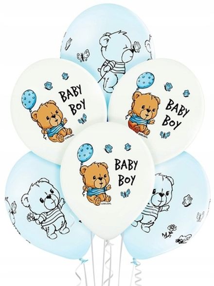 Шары "Медвежонок Baby Boy"