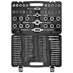 Набор метчиков и плашек метрический 110пр. FORCEKRAFT FK-B110-1