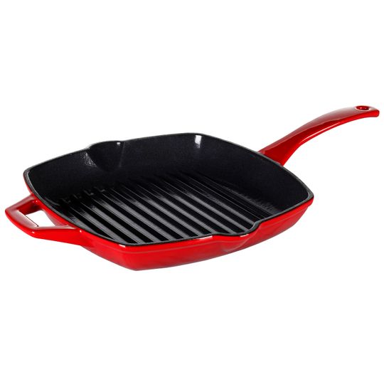 Чугунная сковорода-гриль Swiss Diamond PC 42626R