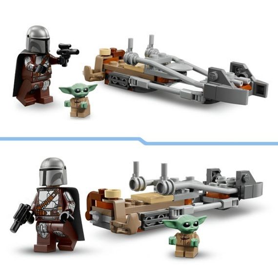 LEGO Constructor Star Wars The Mandalorian &amp; Grogu's Speeder Bike