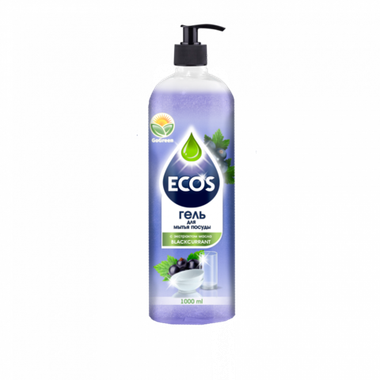 ECOS Blackurrant гель для мытья посуды 1 л