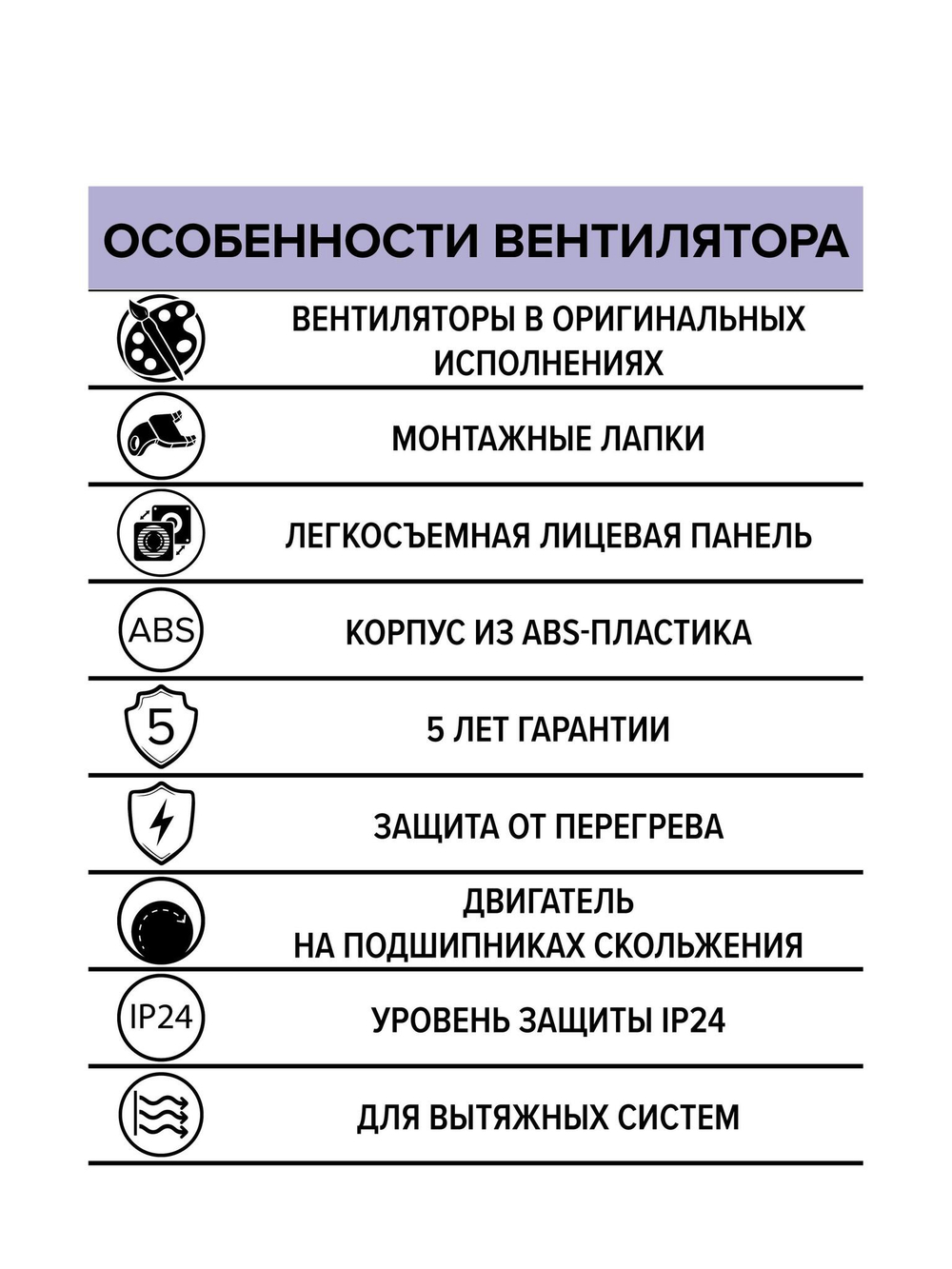 Вентилятор накладной WAVE D100 Ivory ERA