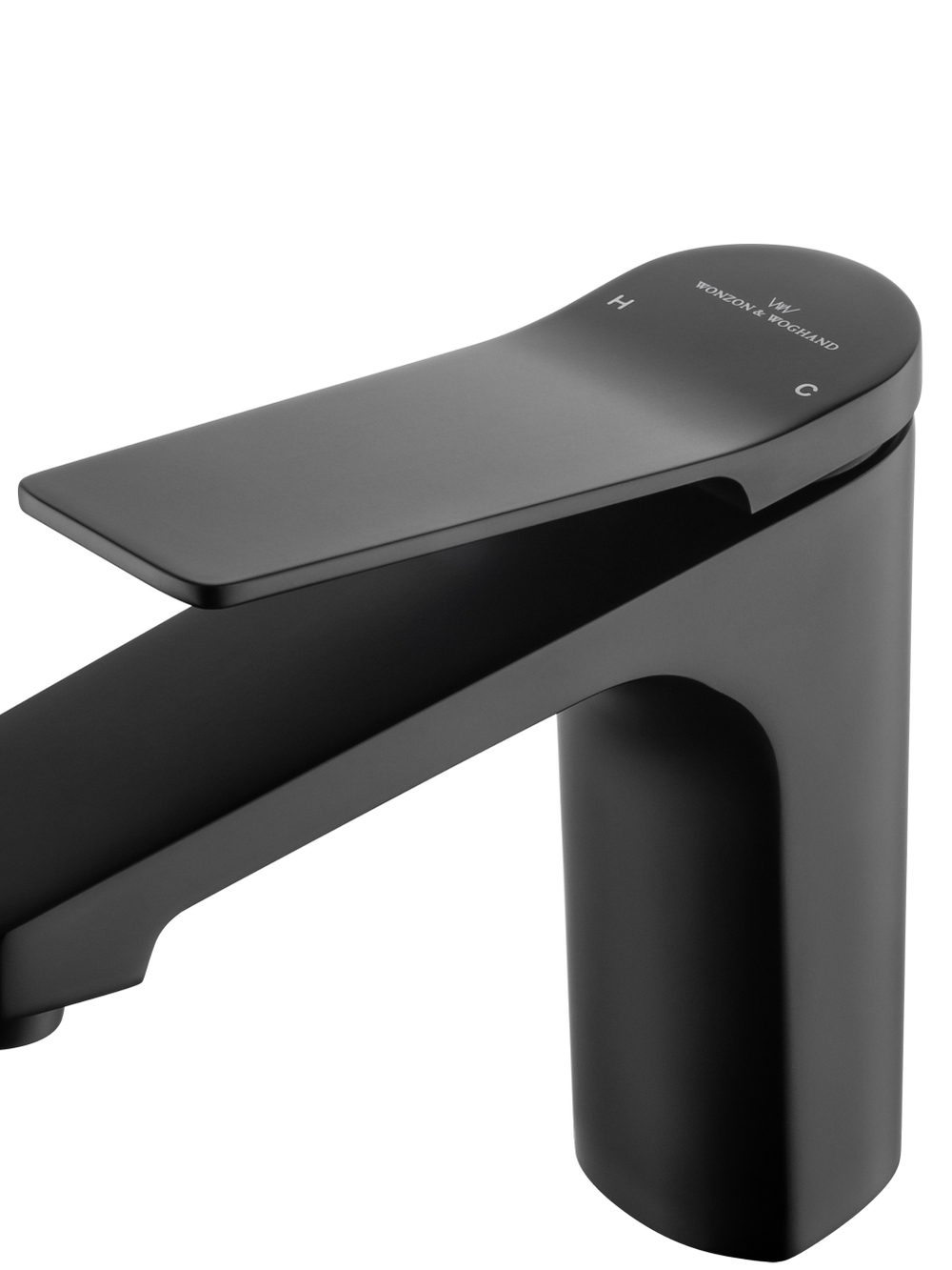 Смеситель для раковины WONZON & WOGHAND, Черный матовый (WW-XH-013-MB)
