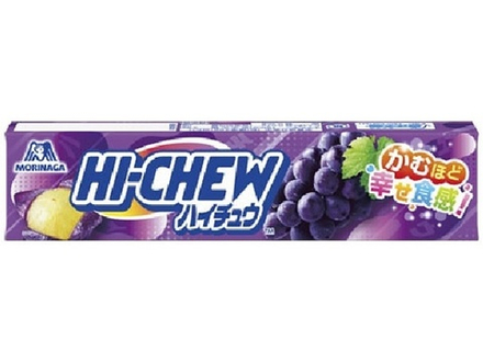 Конфеты жевательные Hi-Chew со вкусом винограда 12шт, Morinaga, 55.2г