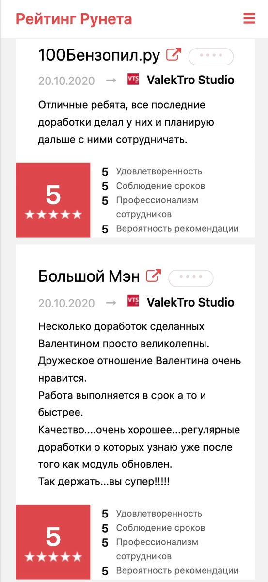 Отзыв о Valektro Studio №6
