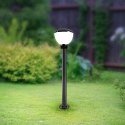 Садово-парковый светильник ЭРА НТУ 01-75-002 Аква 1303 напольный черный IP54 Е27 max75Вт h850mm | Садово-парковые светильники