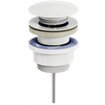 Донный клапан для раковины 1 1/4 WONZON & WOGHAND, Белый матовый (WW-88SS07-MW)