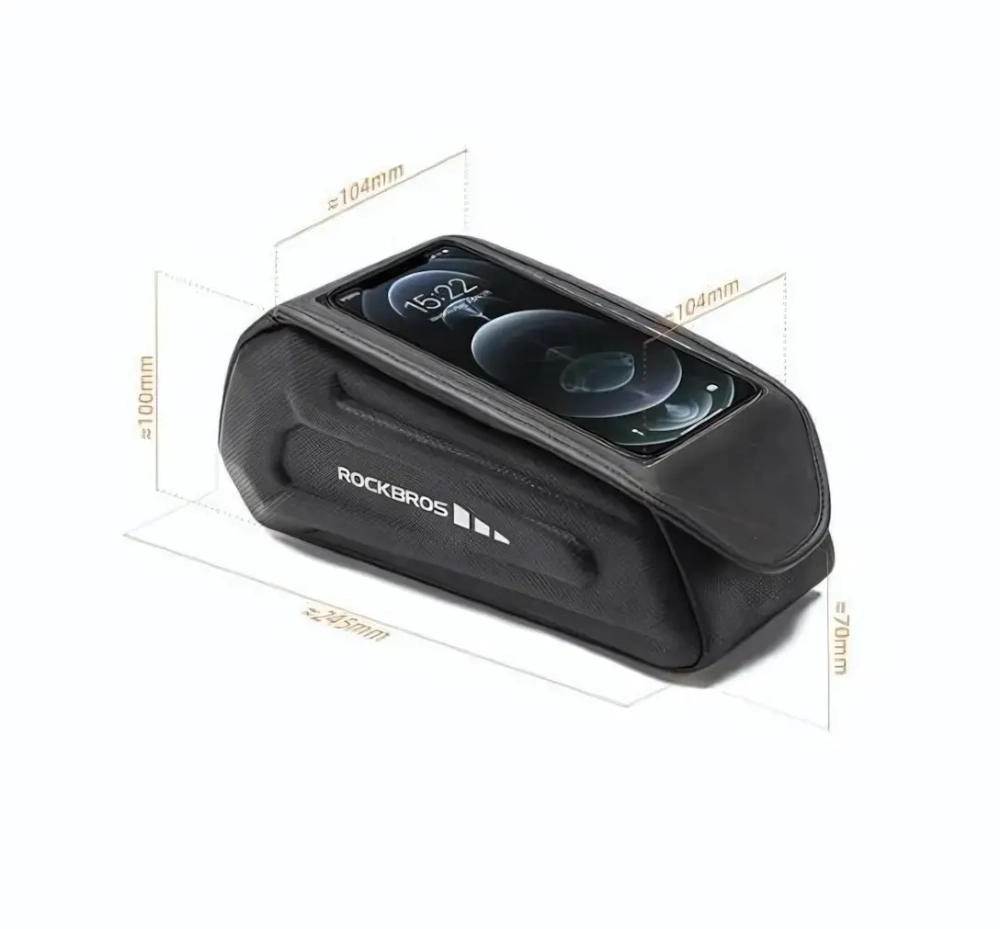 Сумка велосипедная на раму Rockbros K001