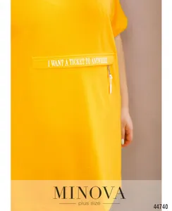 Костюм 17-263-желтый-черный Minova