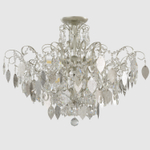 Светильник потолочный Crystal Lux ESMIRALDA PL9 SILVER