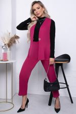 Брюки "Кармелина" Б7308 (фуксия) LT Collection (Акция)