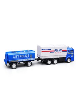 Игровая машина Полиция с прицепом ( BX-180)