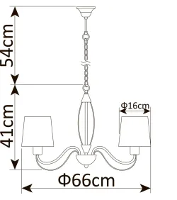 Подвесная люстра Arte Lamp ORLEAN