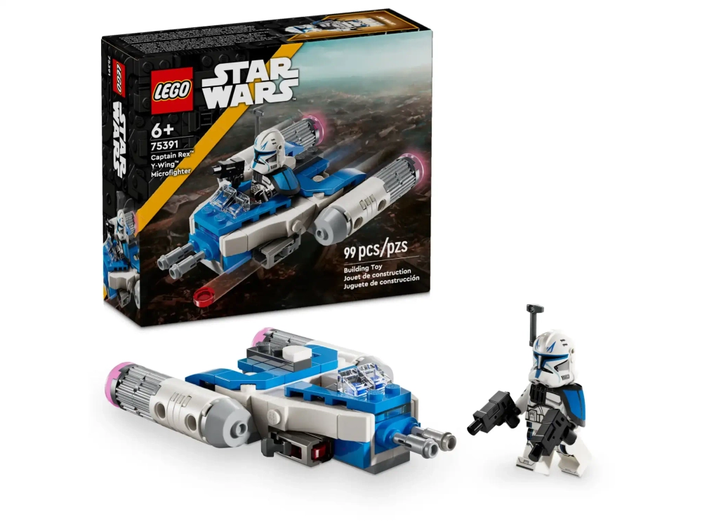 Конструктор LEGO Star Wars 75391 Микрофайтер Y-Wing Капитана Рекса