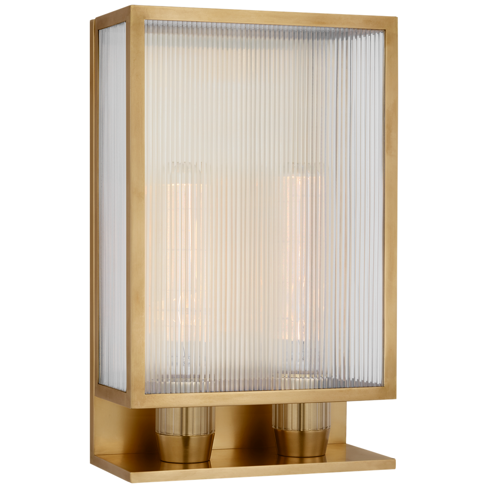 Настенный светильник Visual Comfort York 16" Double Box Outdoor Sconce