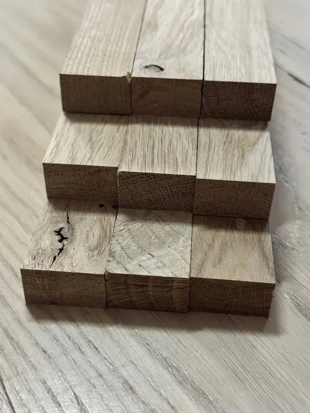 брусок строганный дуб РУСТИК 24х15х210(20шт) для творчества, хобби и подделок