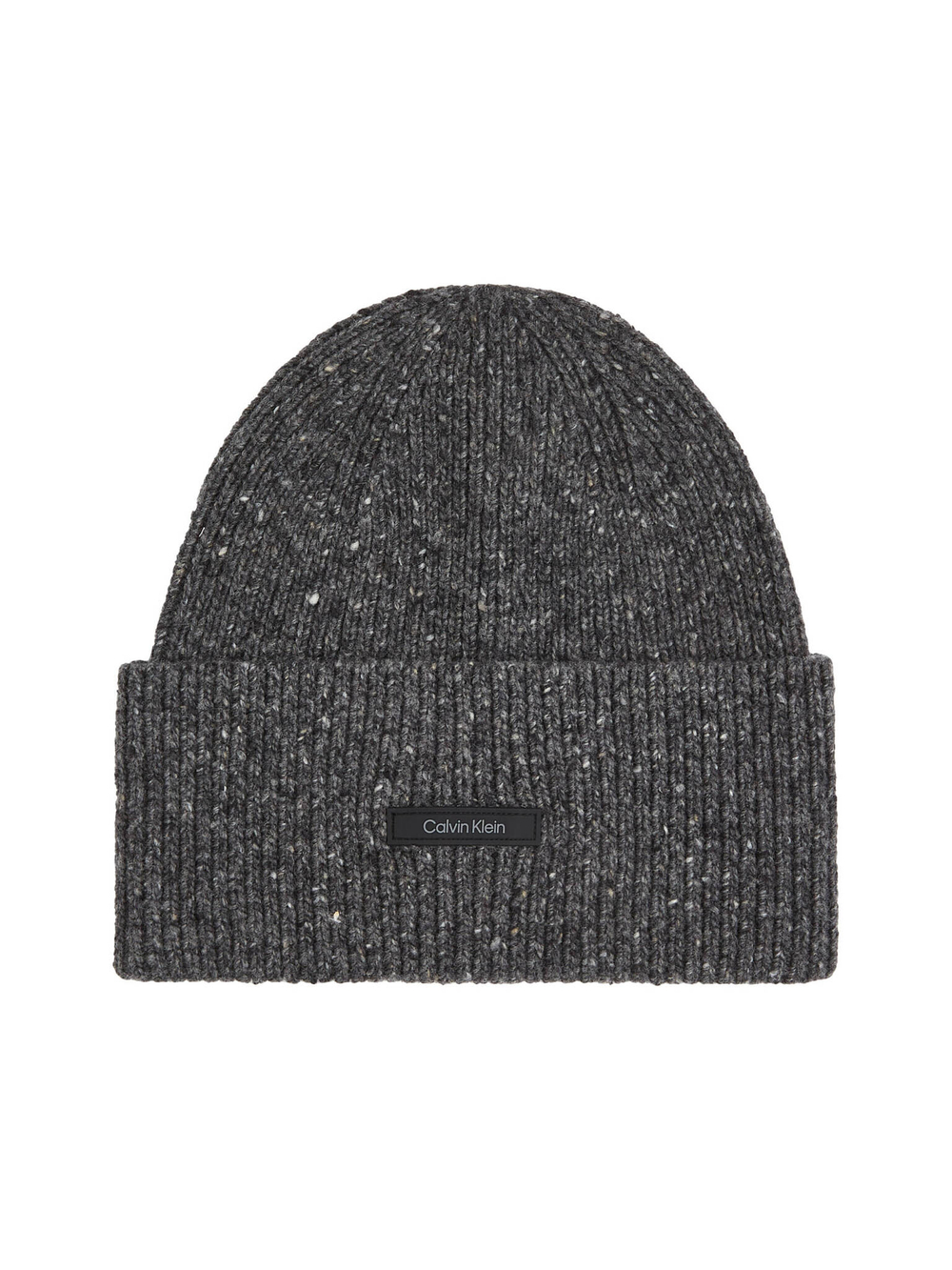 Хлопковая шапка Calvin Klein - графитовый(K50K512358)