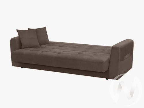 Диван прямой НЕО-39 (БД) посадка Ground 3 (коричневый) компаньон Ground 3 (коричневый)