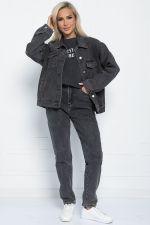 Жакет джинсовый Оклахома (серый) Б11178 LT Collection