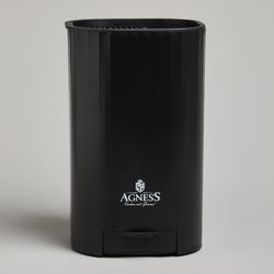 ПОДСТАВКА ДЛЯ НОЖЕЙ AGNESS С ТОЧИЛЬНЫМ КАМНЕМ 13,6*14,6*23 СМ