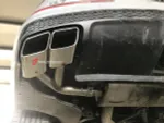 Насадки на выхлоп для AUDI Q7 4M 2015 - 2019 Ауди