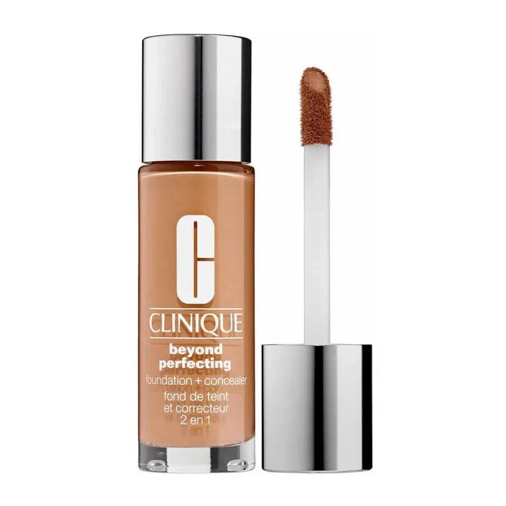 Косметика для макияжа лица CLINIQUE Beyond Perfect Pressed Powder Коричневый 30ml