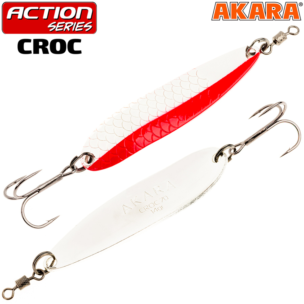 Блесна колебалка Akara Action Series Croc 70 14 гр. AB62