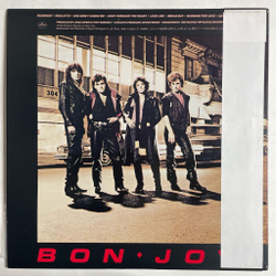 Винтажная виниловая пластинка LP Bon Jovi (Japan 1984) (Obi)