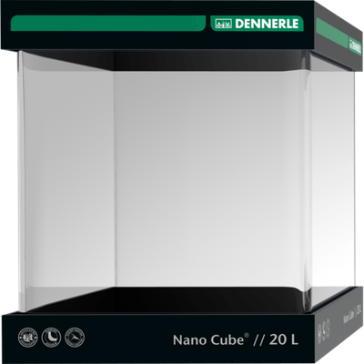 Dennerle NanoCube 20 - Нано-аквариум, 25х25х30 см, 20 л
