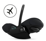 Коляска 3 в 1 Cybex Priam IV Rosegold и автокресло Cloud G i-Size Moon Black Plus Off White