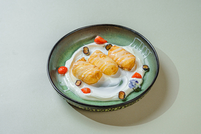 Сырники с ягодами