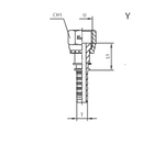 Фитинг DN 38 ORFS (Г) 2