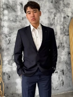 Пиджак мужской классический приталенный