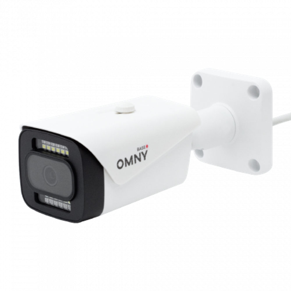 Камера сетевая буллет 5Мп OMNY BASE miniBullet5E-WDS-SDL-C 28 с двойной подсветкой и микрофоном
