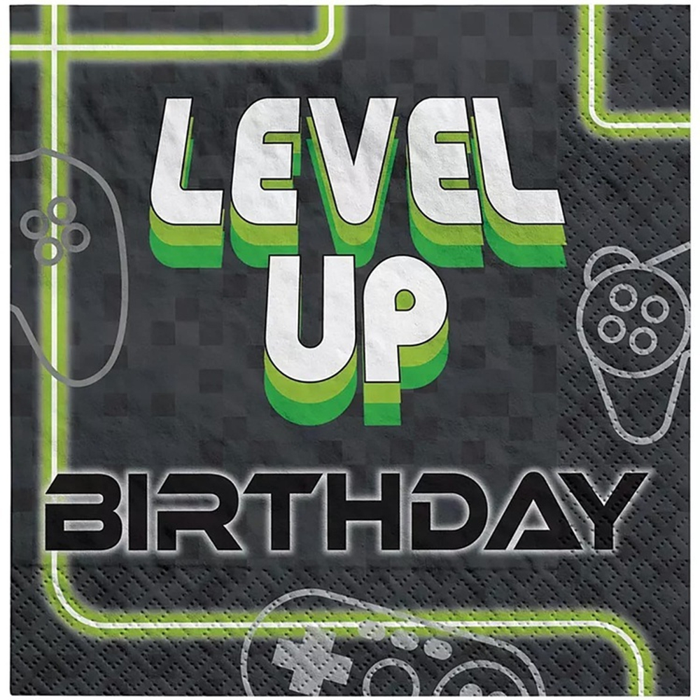 Салфетки «LEVEL UP», 25 см / 33 см, 16 шт