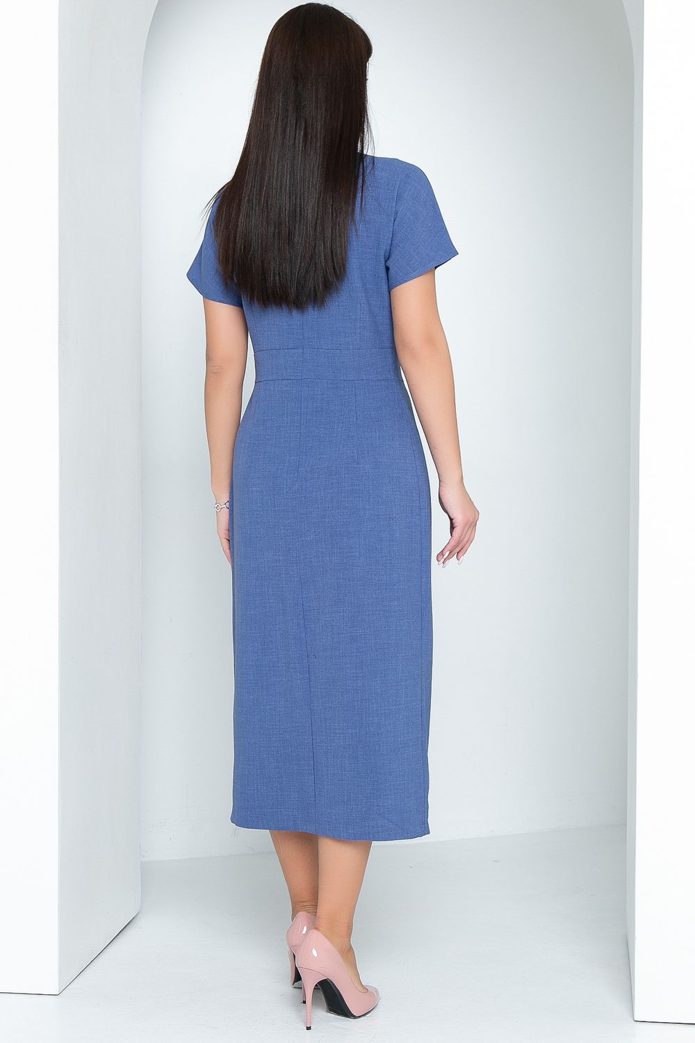 Платье Виктория Хит (джинс) Diolche