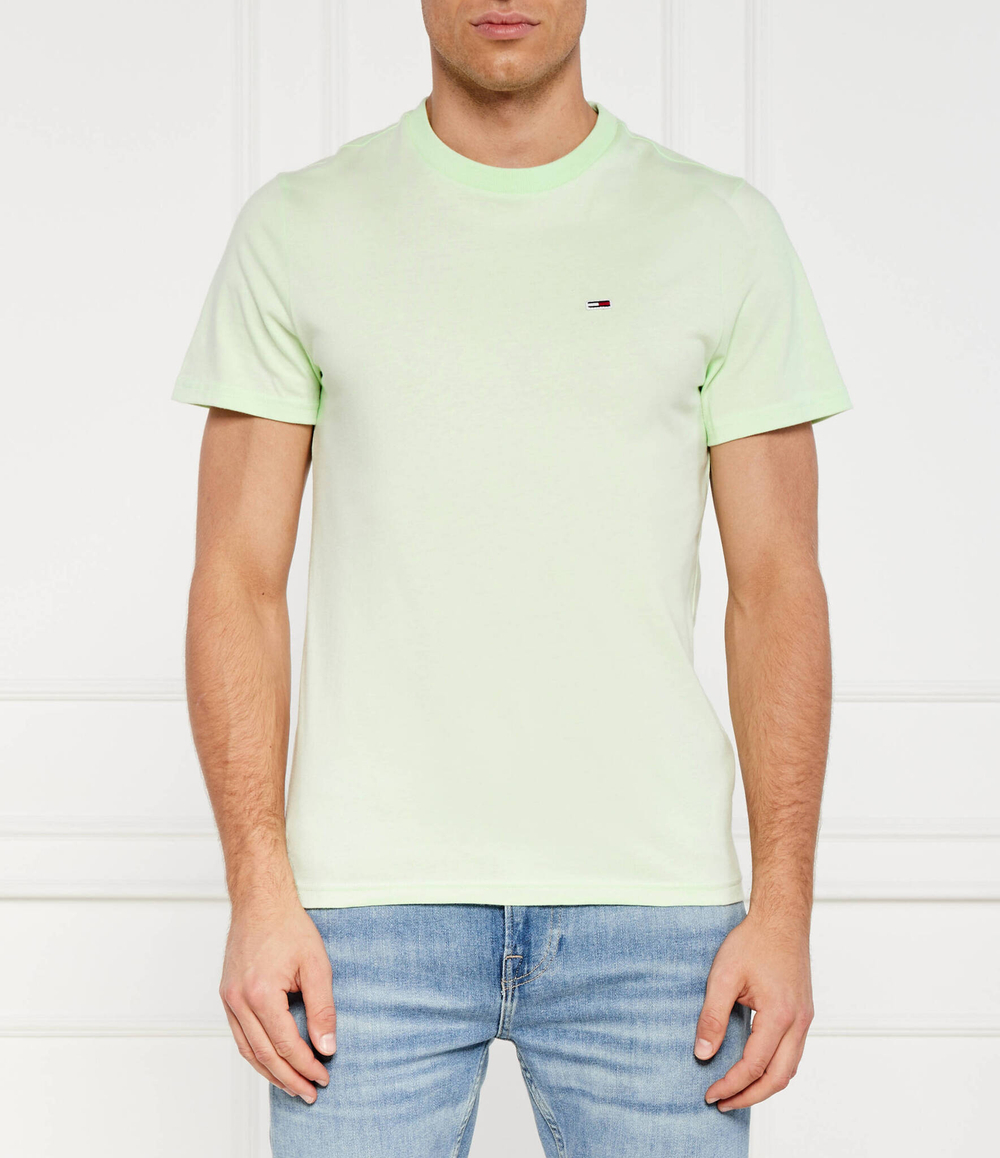 Футболка JERSEY Tommy Jeans - фисташковый(DM0DM09598)