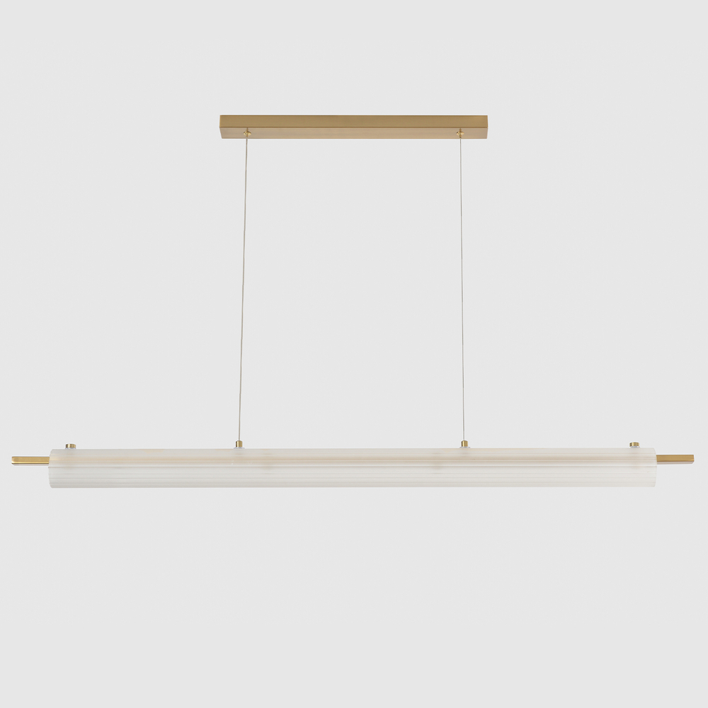 Светильник подвесной Crystal Lux TUNNEL SP40 LED BRASS