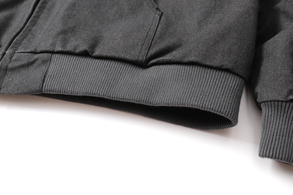 Куртка SHADOW CANVA HOOD COAT, серый-темный