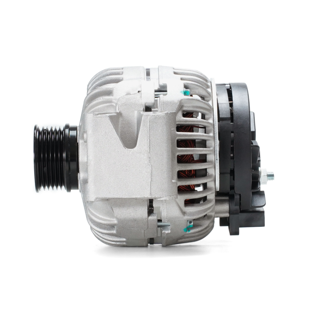 Генератор, ВАЗ, 14 В, 200 А, поликлиновый, в комплекте с предохранителями 100А